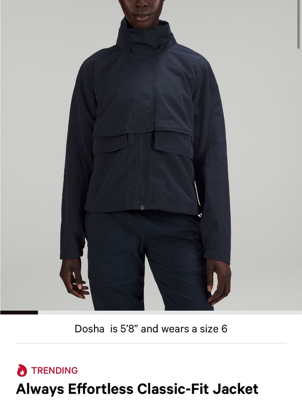 lululemon athletica always effortless jacket